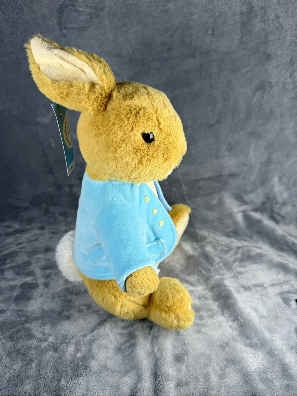 GUND Classic Beatrix Potter Peter Rabbit Deluxe Plush Stuffed Animal Blue Coat